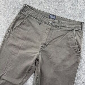 Vintage Levi Strauss & Co Gray Chinos Pants W32 L29  Men's